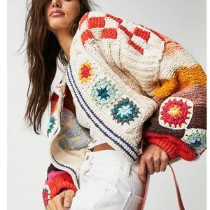Free People Clear Skies Cardigan - NWT - Size S